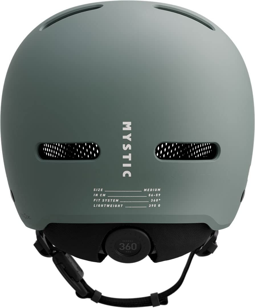 Vandal Pro Wakeboard & Watersport Helmet - Premium Safety Gear for Wakeboarding, Waterskiing, Jet Skiing - Dark Olive (230290) - Perfect for Extreme Water Sports & Outdoor Adventures
