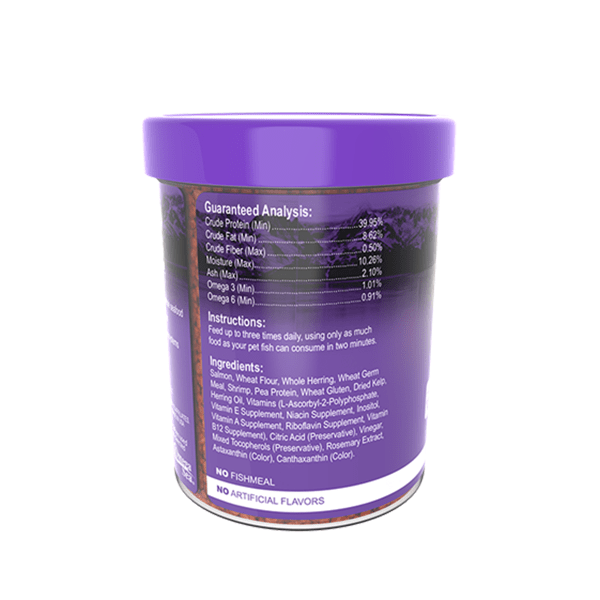 Omega One Cichlid Pellets - Premium Small Floating Fish Food for African & South American Cichlids - Ideal for Aquarium & Pond Feeding