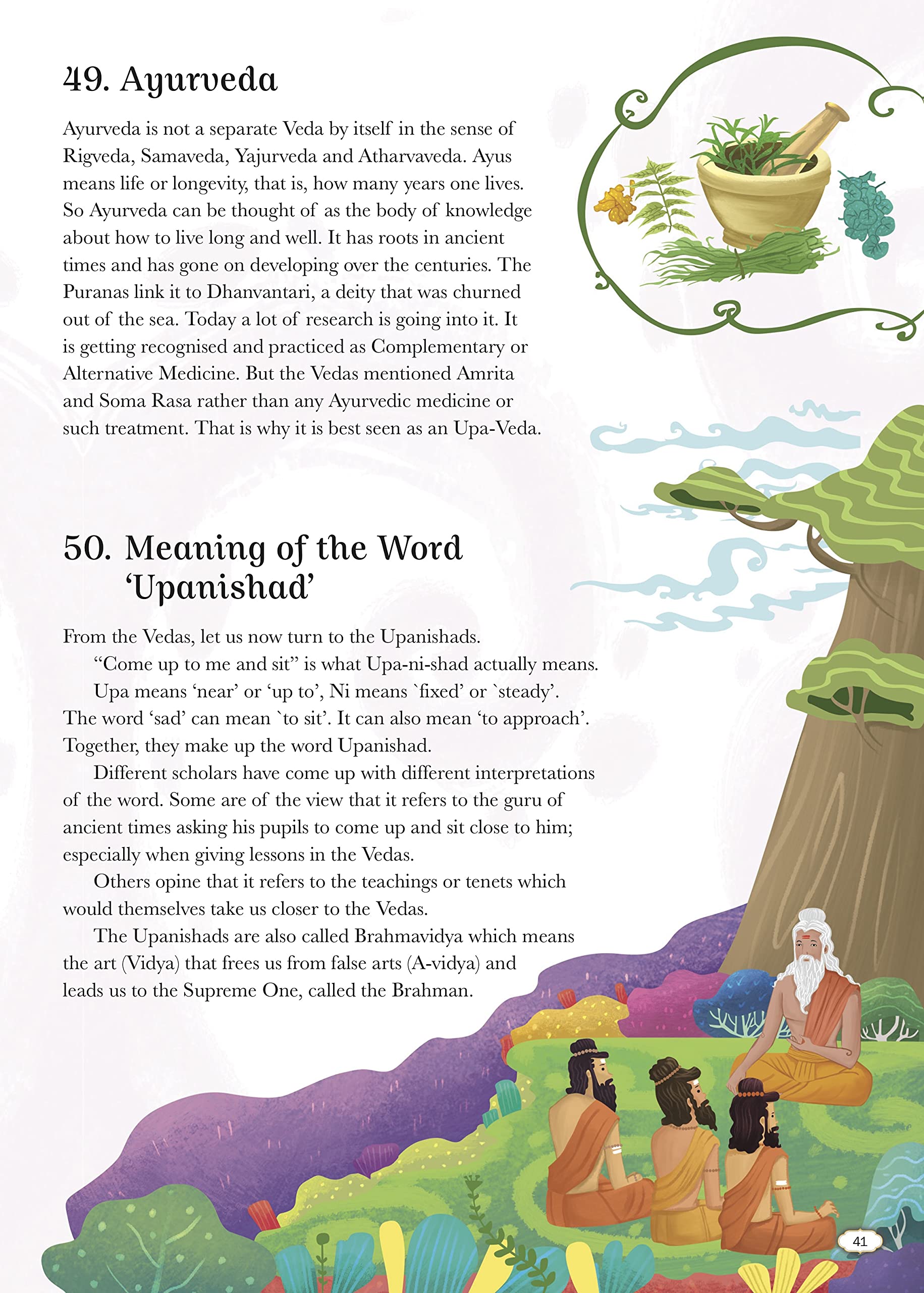 365 Stories from the Vedas, Upanishads & Puranas - Ancient Indian Wisdom for Daily Inspiration | Spiritual Growth & Meditation Guide