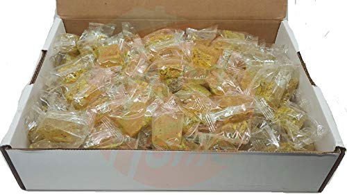 Bulk Master Delight Malban Soft Candy with Pistachios - Individually Wrapped, 10-lb Box - Perfect for Parties, Gifts & Snacking