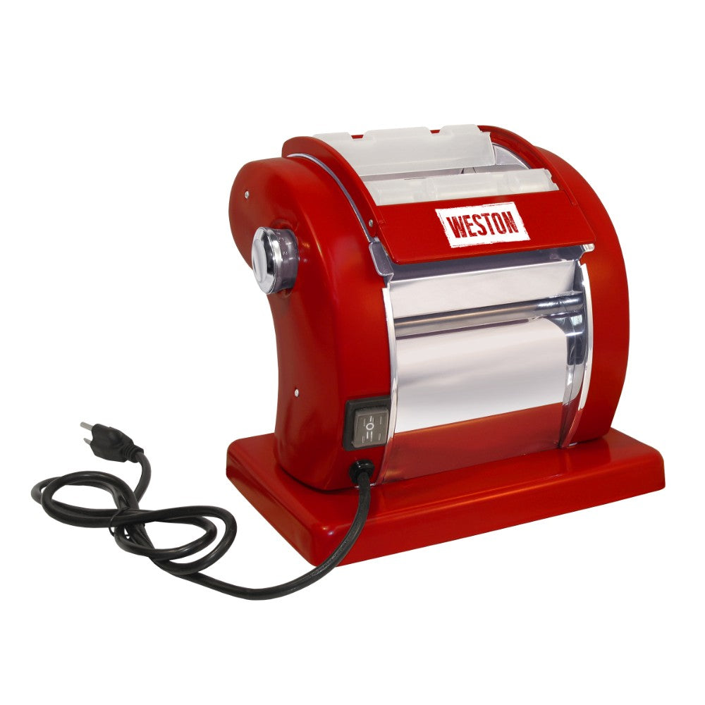 Weston Deluxe Electric Pasta Maker Machine - Automatic Dough Mixer for Homemade Pasta, Noodles & Dough - Perfect for Italian Cuisine, Family Dinners & Restaurant Use