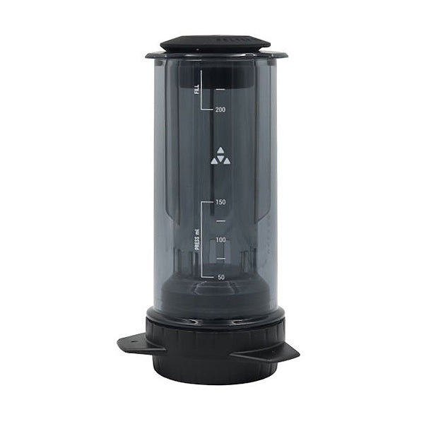 Delter Coffee Press Grey Bundle - Premium French Press Coffee Maker for Home & Travel, Perfect for Camping, Office, and Gifting