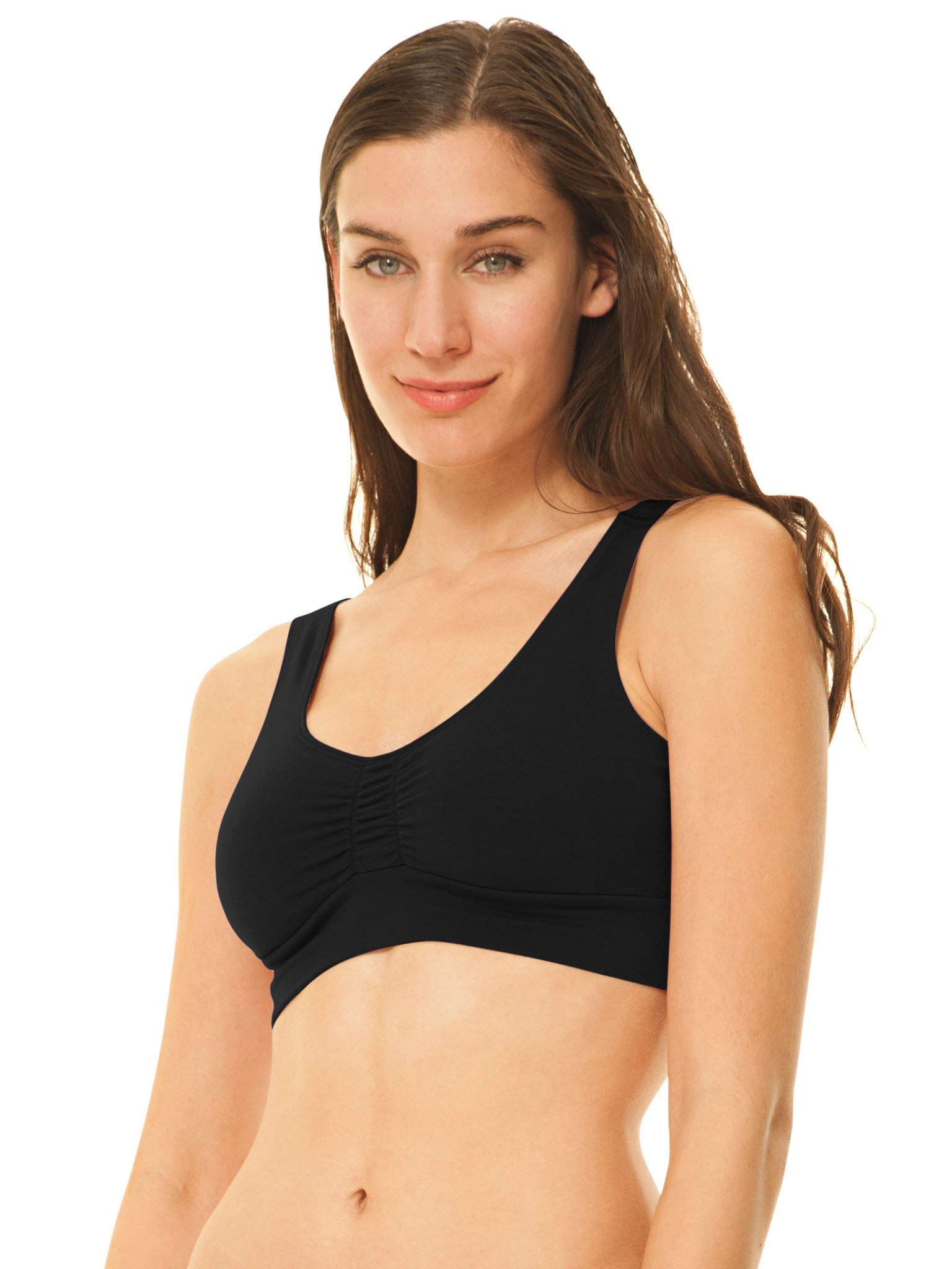Blue Canoe Organic Cotton & Spandex Day and Maternity Bra - Comfortable Nursing Bra for Pregnancy & Breastfeeding - Perfect for Work, Yoga & Everyday Wear
