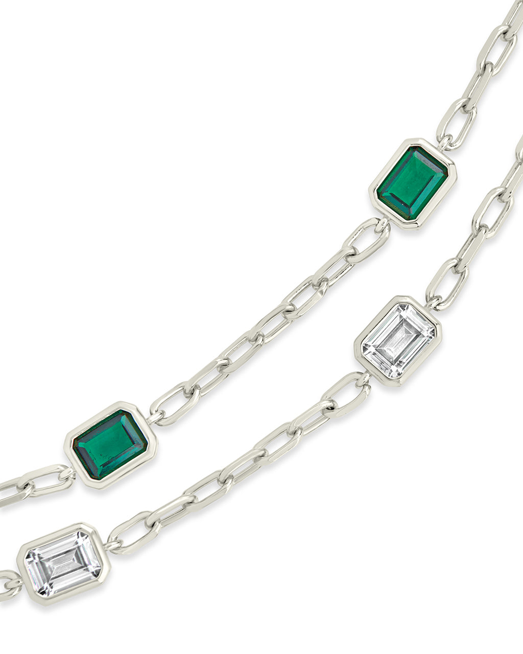 Lennox Station Sterling Silver CZ Tennis Bracelet Set for Women - Elegant Jewelry Gift for Birthday, Anniversary & Special Occasions