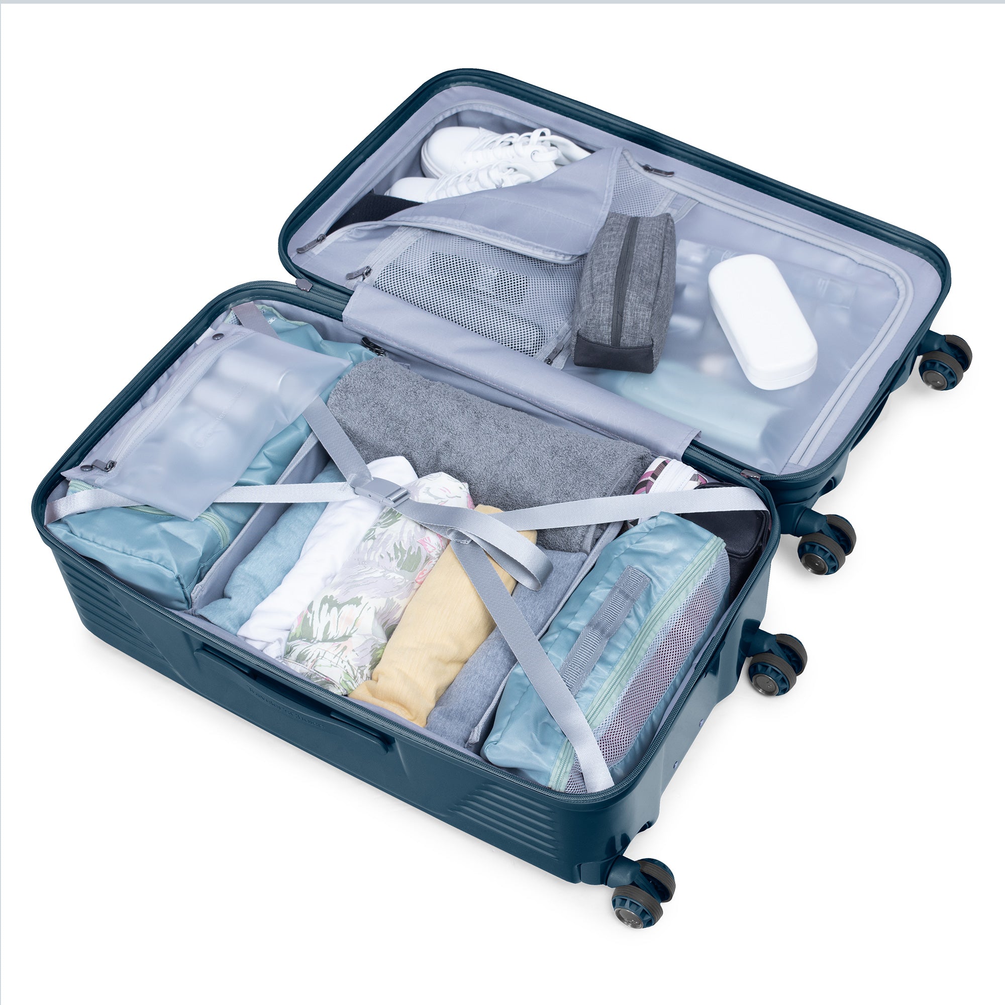 Ultimax II Medium Trunk - Durable Travel Luggage for Men & Women - Perfect for Airplane Carry-On, Road Trips & Business Travel