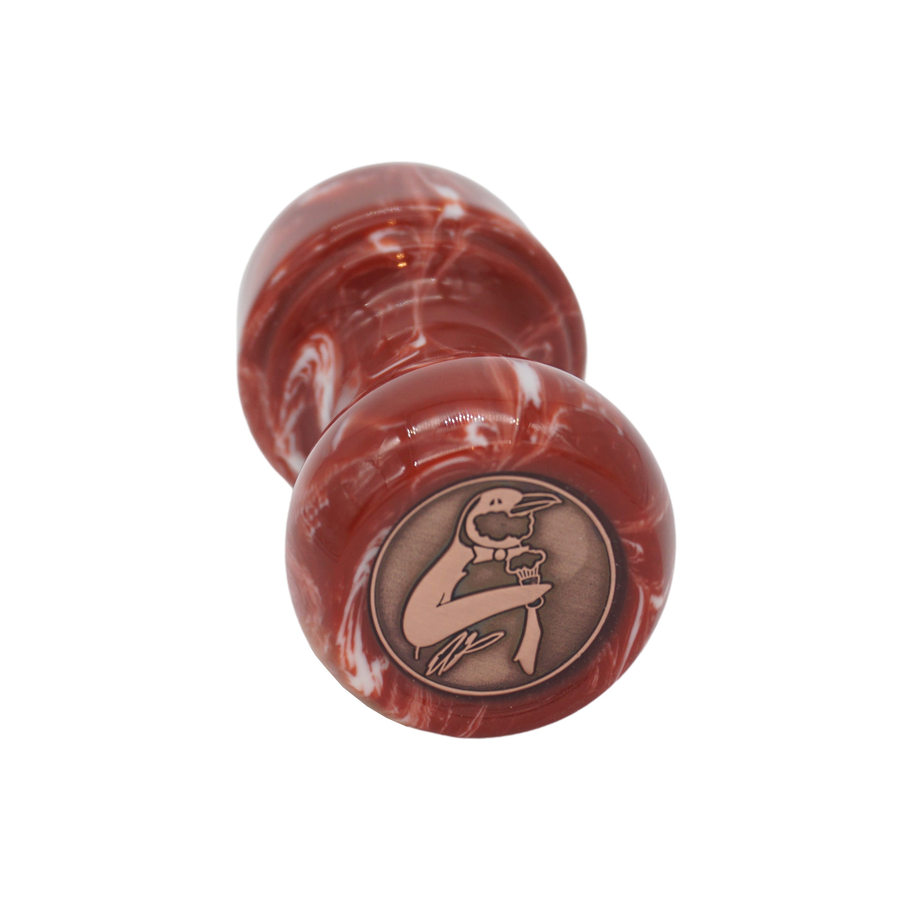 Premium Strawberry Cream Handmade Shaving Brush Handle - Fits 24mm & 26mm Knots - Perfect for Wet Shaving, Grooming Kits & Luxury Bathroom Essentials