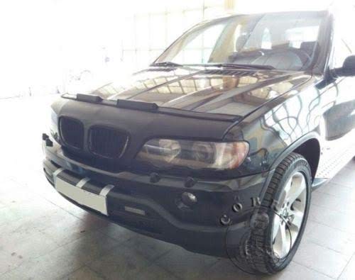 BMW X5 E53 (2004-2006) Car Hood Bra - Premium Bonnet Protector Cover for Scratch & UV Protection - Perfect for Road Trips & Car Shows