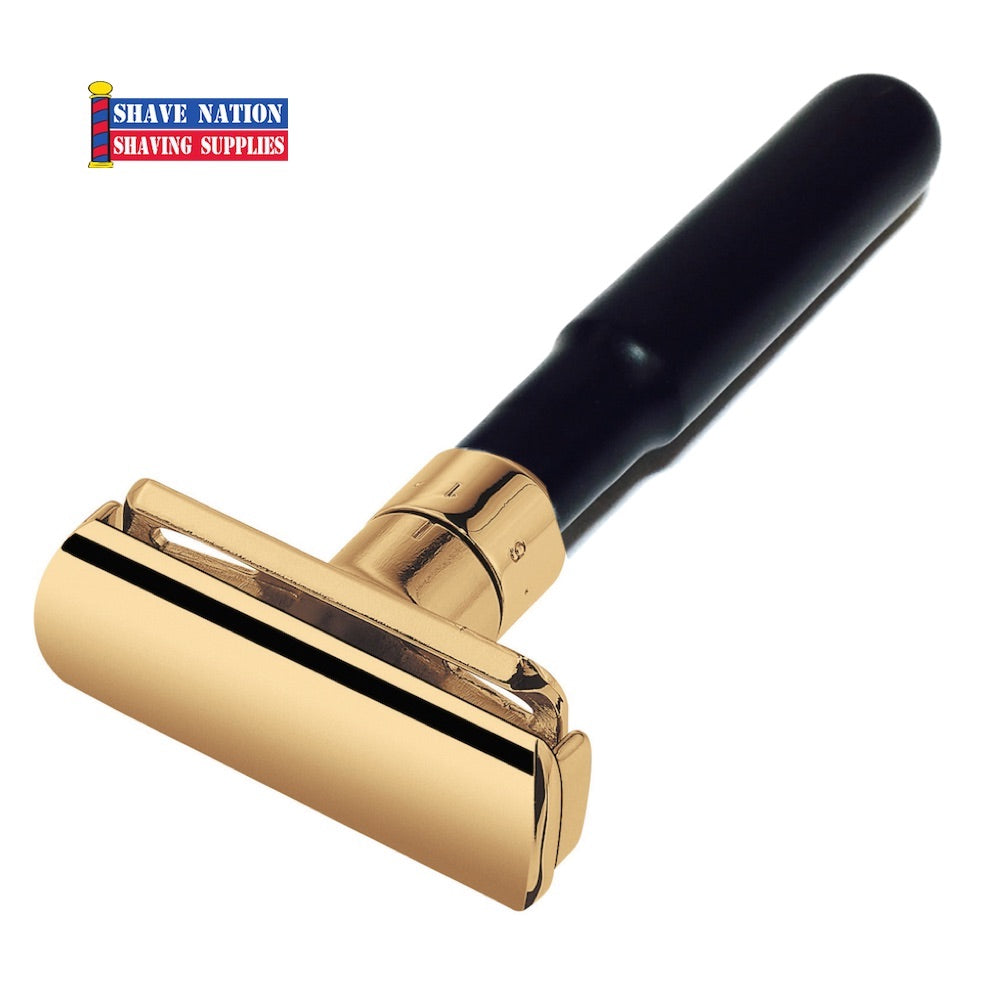 Merkur Futur Adjustable Safety Razor for Men - Premium Stainless Steel Shaving Razor with 6 Settings - Perfect for Wet Shaving & Beard Grooming at Home or Travel