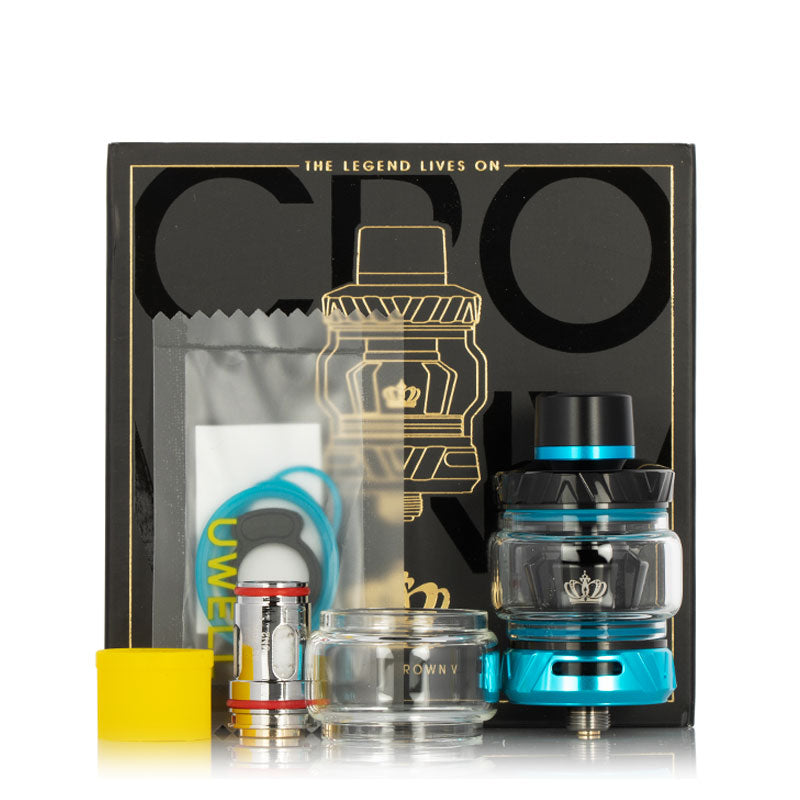 Uwell Crown 5 Sub Ohm Tank - Premium Vape Tank with Mesh Coils for Smooth Flavor & Cloud Chasing | Perfect for Vaping Enthusiasts & Advanced Users