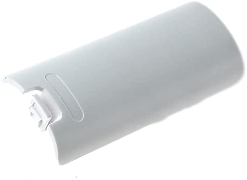 Original Nintendo Wii Remote Controller Battery Cover Replacement - White | Durable Back Case Door for Wii Remote | Perfect for Gaming Accessories & Spare Parts
