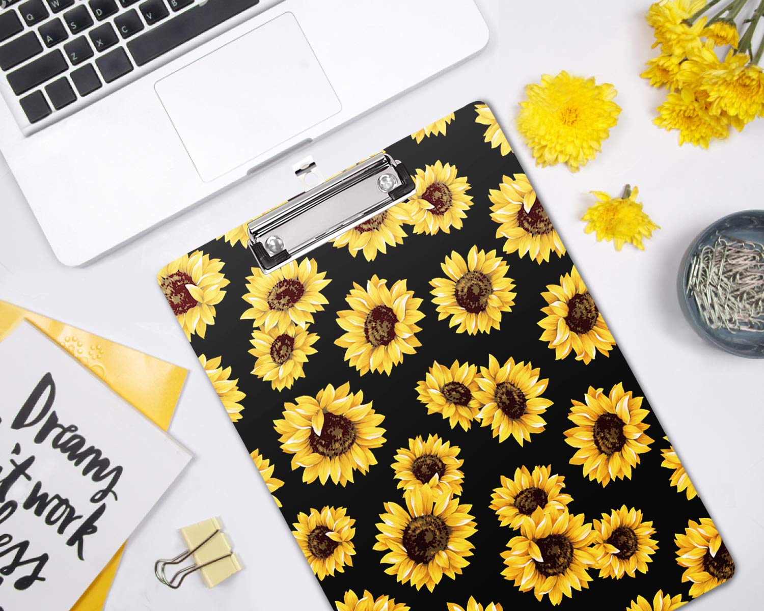Waveyu Decorative Clipboard for Office & School - 12.5