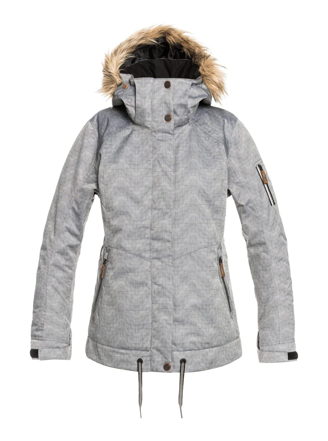 Roxy Women's Meade WarmFlight Insulated Winter Jacket - Waterproof Windproof Ski Coat for Snowboarding, Hiking & Outdoor Adventures