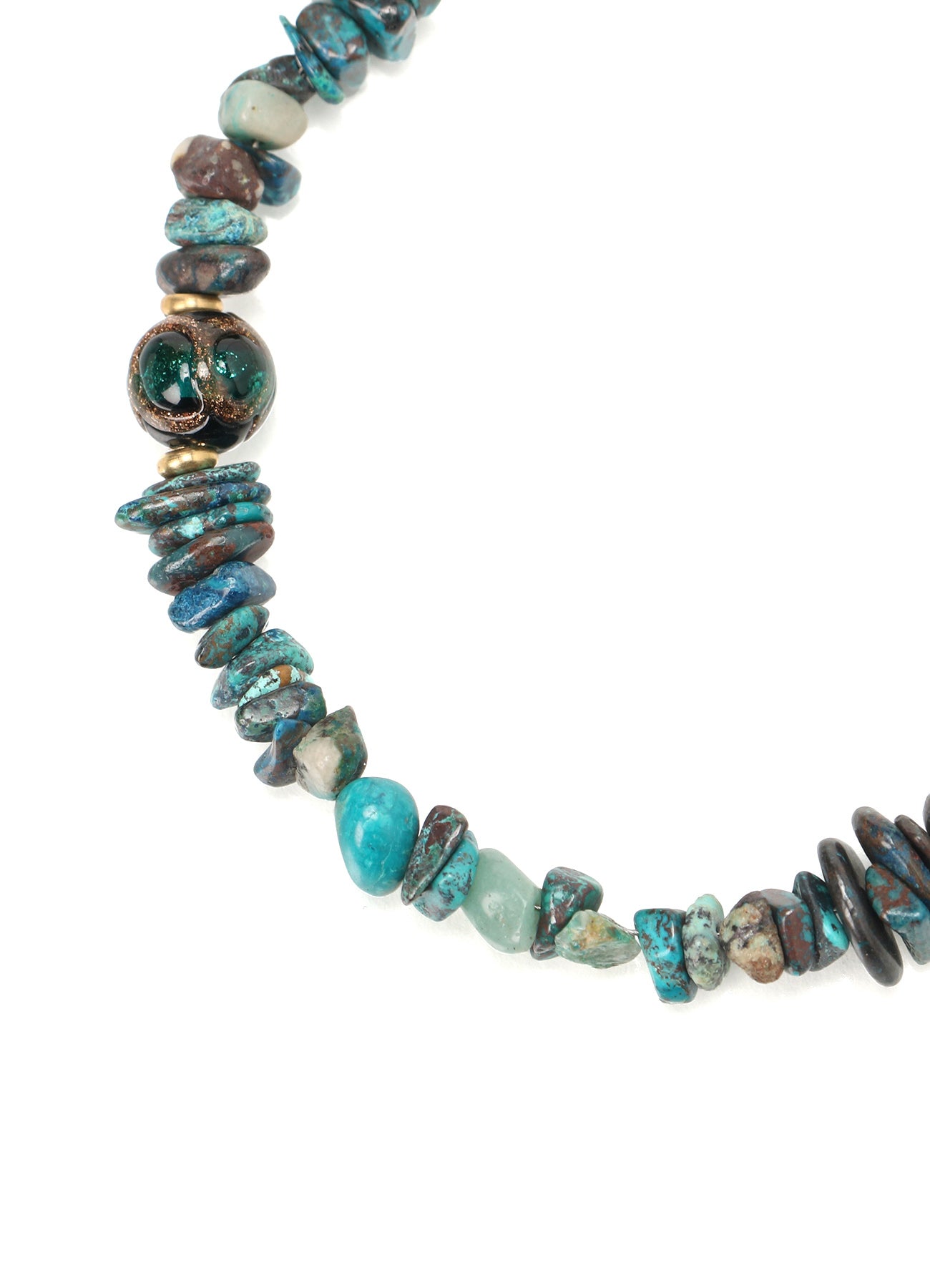 Natural Chrysocolla Beads Bracelet for Women - Handmade Gemstone Jewelry for Healing & Energy - Perfect for Yoga, Meditation & Boho Fashion