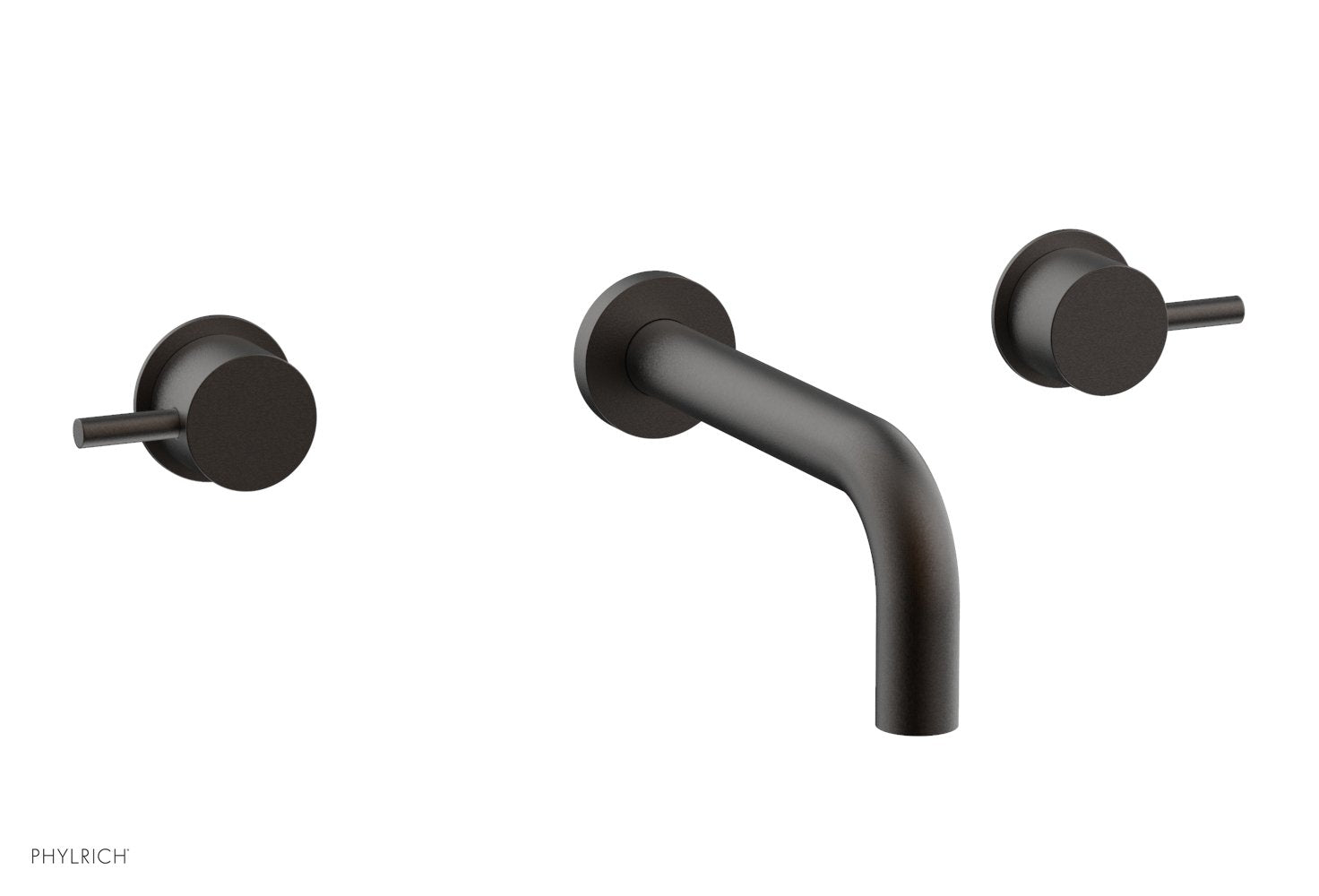 BASIC II Wall Mount Tub Faucet Set with Lever Handles - 230 59 - Perfect for Bathroom Renovation and Modern Home Decor