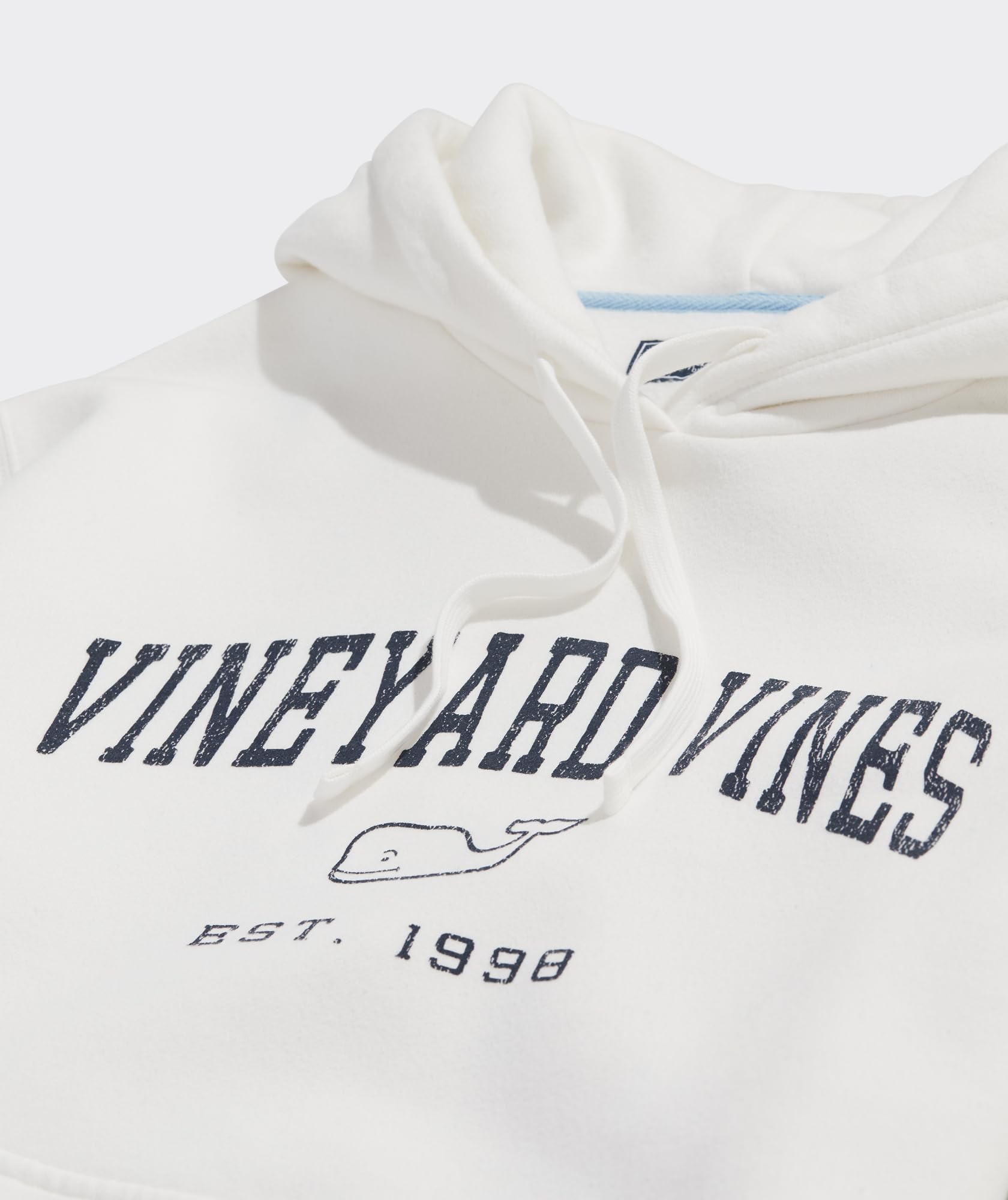Vineyard Vines Men's Vintage Whale Fleece Hoodie - Soft & Cozy Pullover for Casual Wear, Outdoor Activities & Layering
