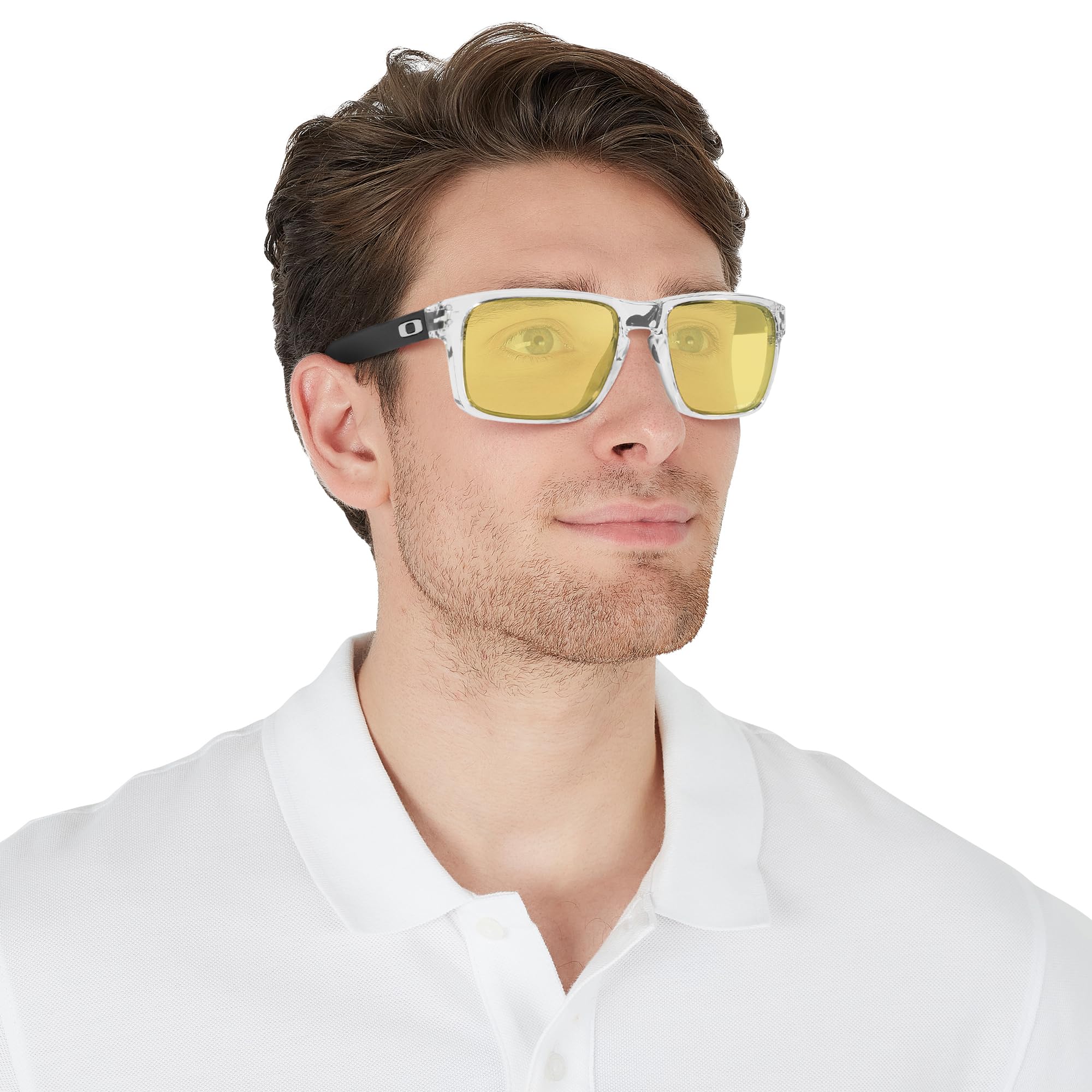 Oakley Men's Oo9244 Holbrook Low Bridge Fit Rectangular Sunglasses - UV Protection, Lightweight & Durable Frame - Perfect for Driving, Running & Outdoor Sports