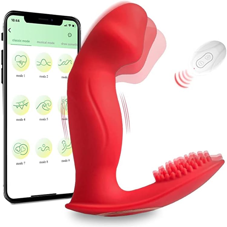 7 Modes Powerful Remote Control Vibrator for Women - Waterproof Clitoral Stimulator with Suction & Tongue Licking, Quiet Couples Toy for Relaxation & Intimacy | Perfect Gift for Her, Bedroom Fun & Travel Use