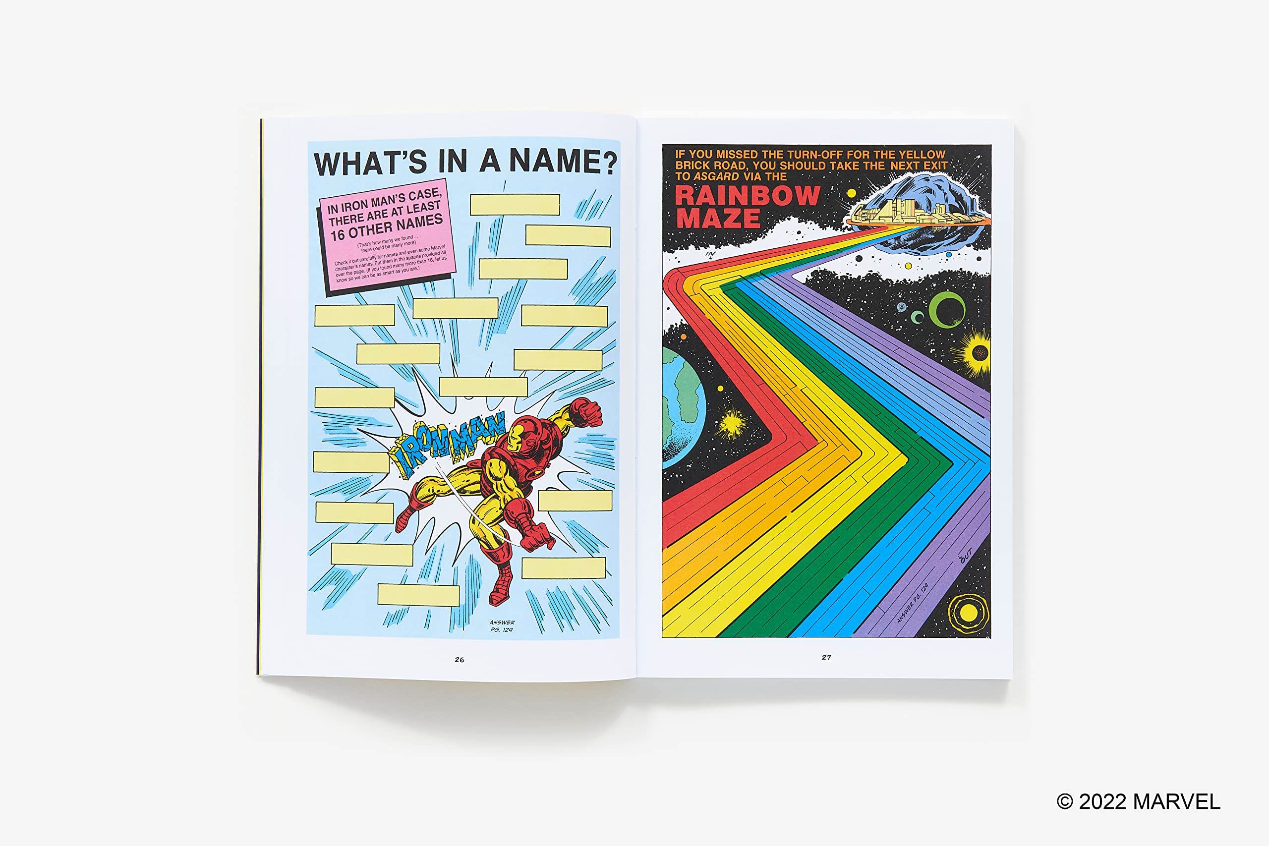 Marvel Big Book of Fun and Games - 300+ Activities, Puzzles & Coloring for Kids | Superhero Adventure Activity Book for Children Ages 6-12 | Perfect for Travel, Birthday Gifts & Rainy Day Entertainment