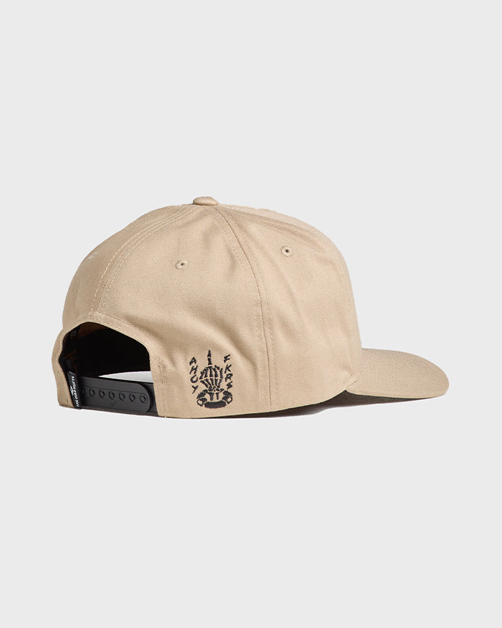 The Mad Hueys AHOY FKRS Twill Snapback Hat - Stylish Adjustable Baseball Cap for Men & Women - Perfect for Casual Wear, Sports, and Outdoor Activities