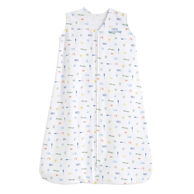 Halo 100% Cotton Baby Sleepsack - Soft & Breathable Wearable Blanket for Infants & Toddlers (Size M) - Perfect for Safe & Comfortable Nursery Sleep, Swaddle Transition & Daytime Naps