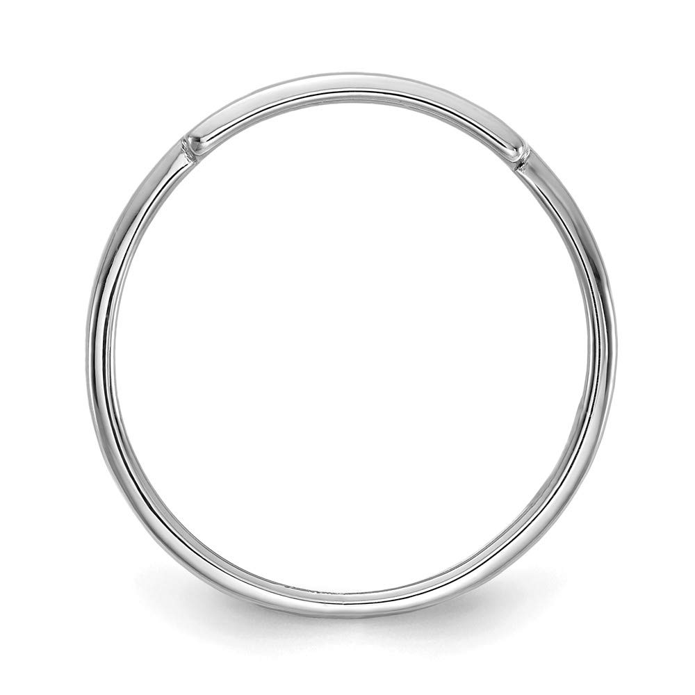 925 Sterling Silver Name Bar Ring Band - Personalized Custom Engraved Jewelry for Women & Men - Perfect for Anniversaries, Weddings, and Gifts