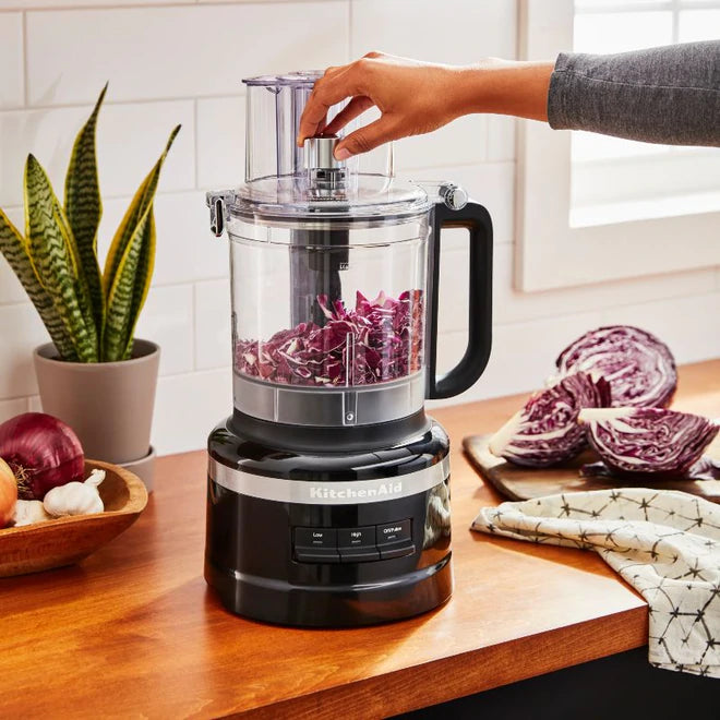 KitchenAid KFP1319 13-Cup Food Processor - Powerful & Durable for Chopping, Slicing, Shredding - Perfect for Meal Prep, Baking & Large Family Cooking