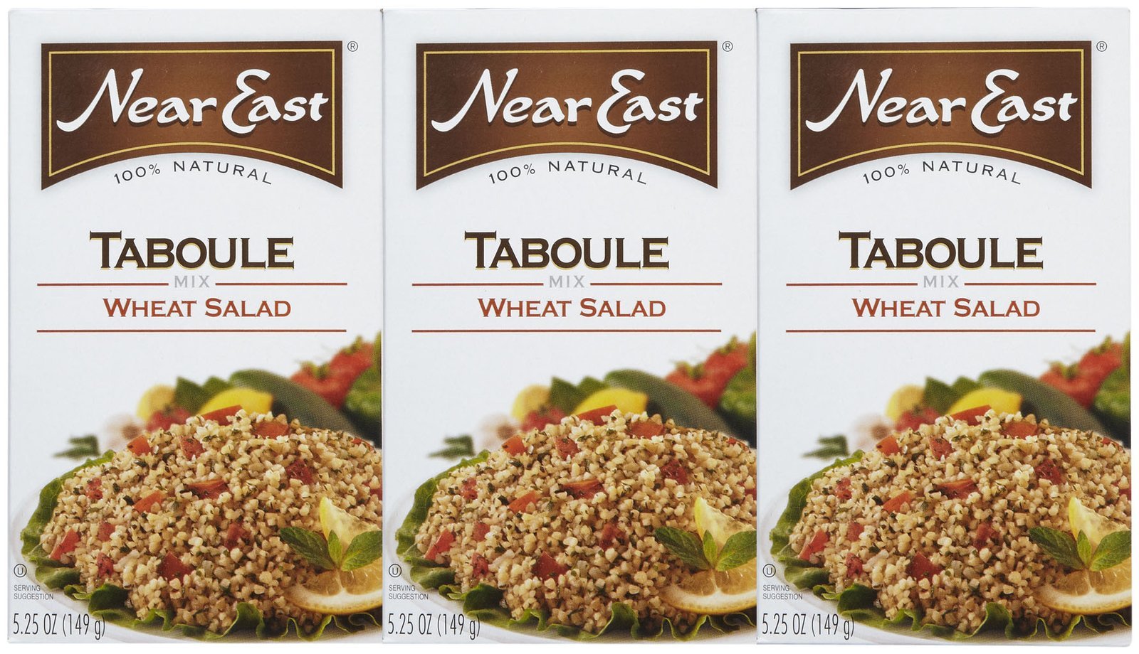 Near East Taboule Salad Mix 5.2 oz (Pack of 12) - Authentic Mediterranean Couscous Side Dish for Picnics, BBQs & Healthy Meal Prep