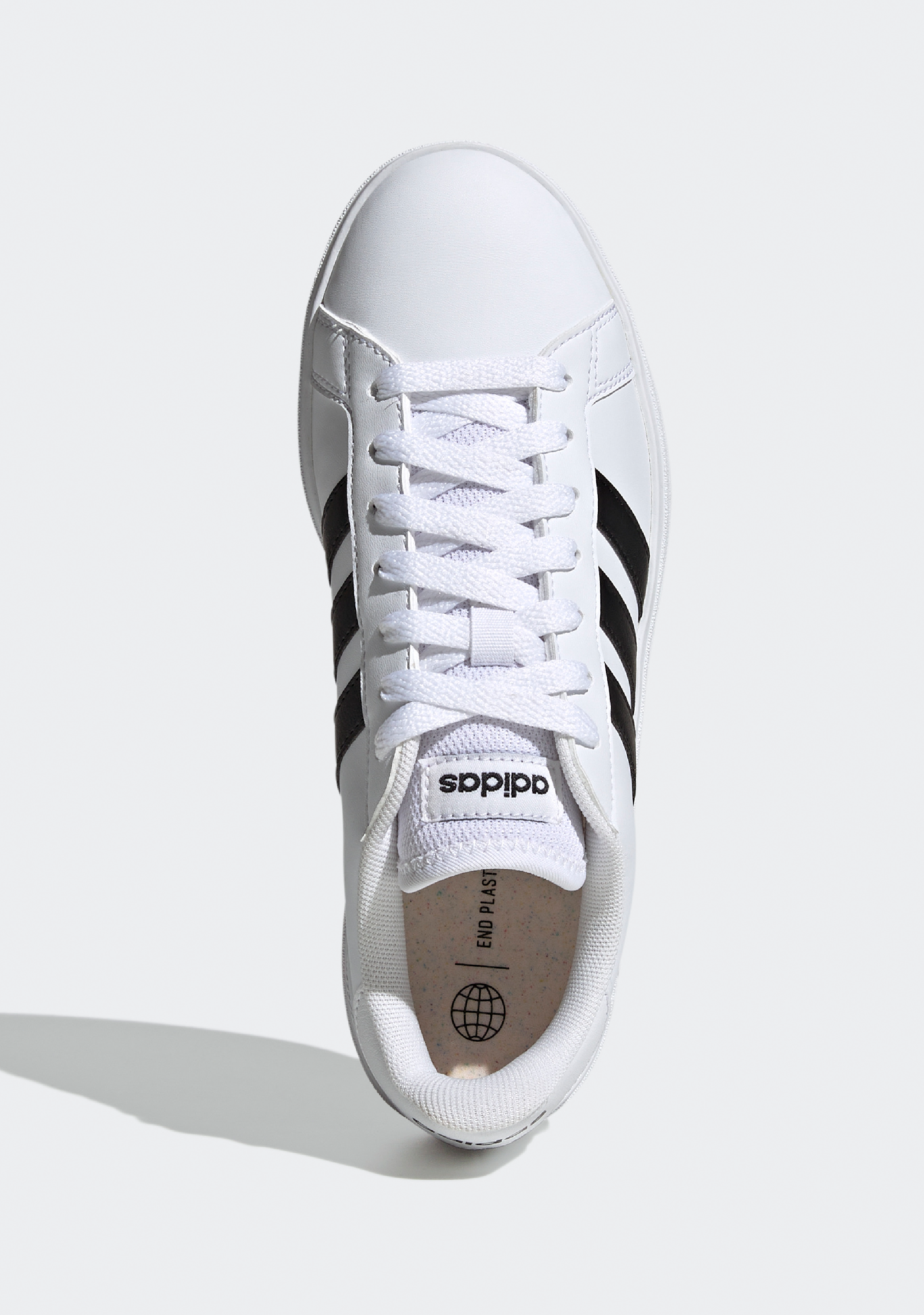 Adidas Women's Grand Court Base Sneakers - Comfortable White Tennis Shoes for Women | Perfect for Casual Wear, Gym & Everyday Fashion