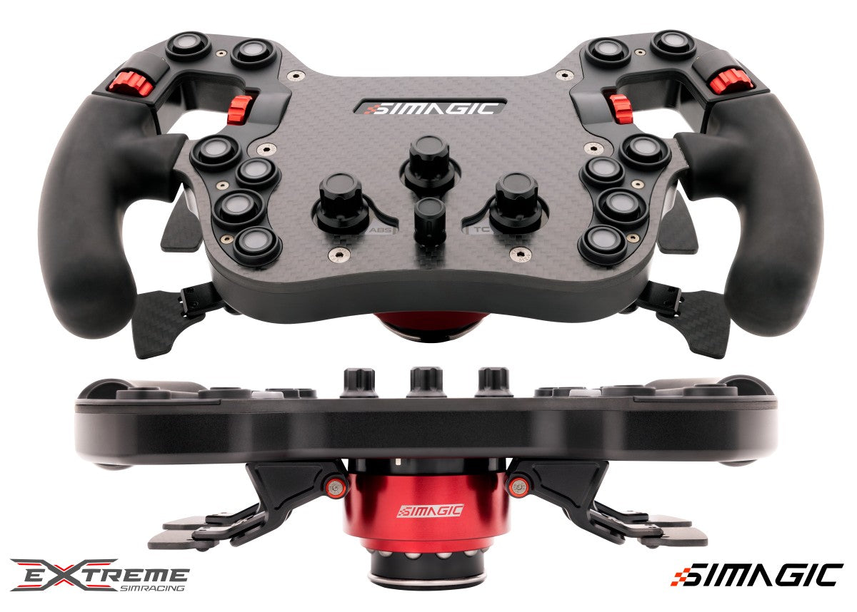 Simagic Alpha Direct Drive Wheel Base - 15Nm Torque for Realistic Racing Simulation | Compatible with PC & PS5 | Perfect for Sim Racing Enthusiasts & Professional Gamers