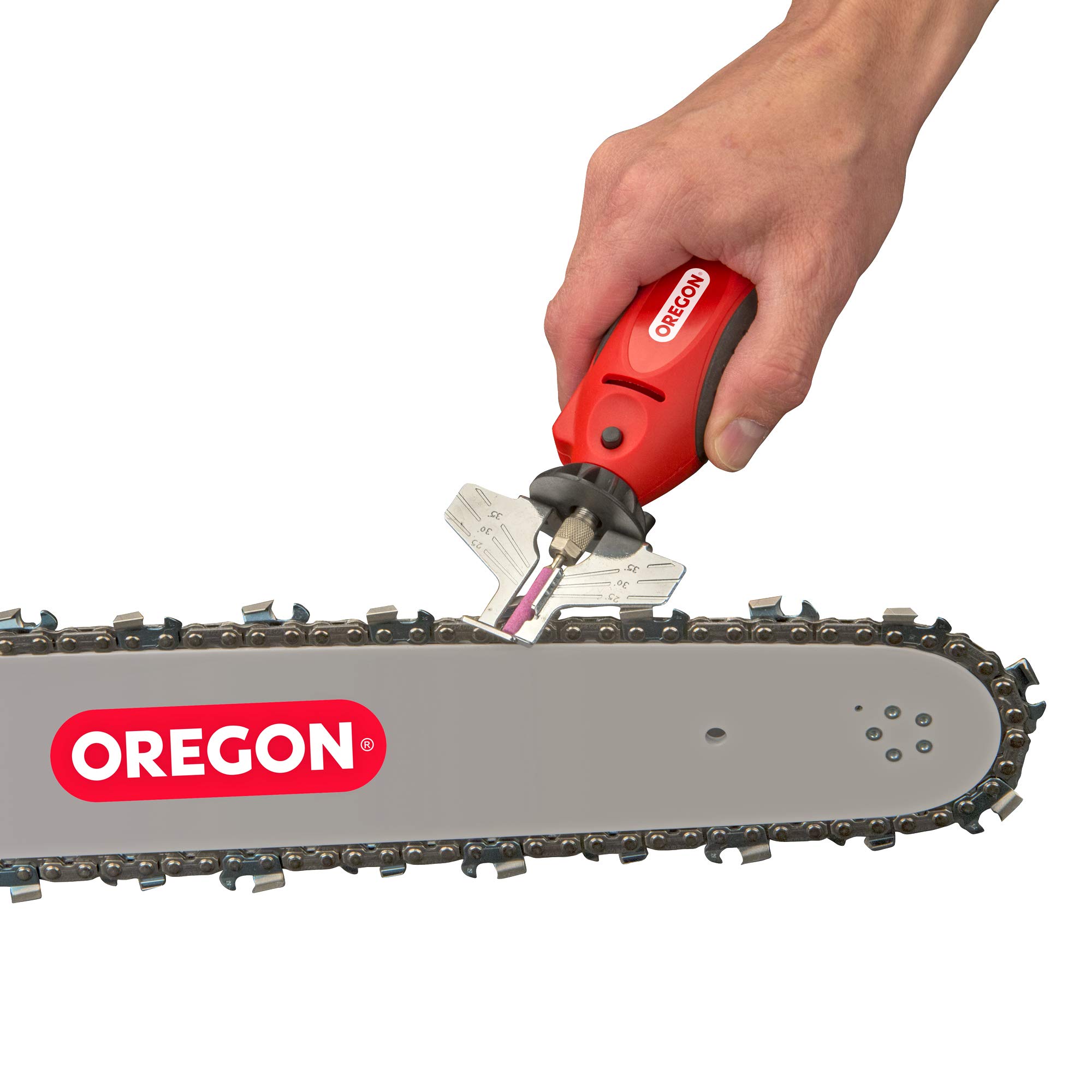 Oregon 585015 12V Electric Chainsaw - Sharp & Durable Saw Chain for Wood Cutting, Tree Trimming & DIY Projects | Perfect for Home Garden & Outdoor Use
