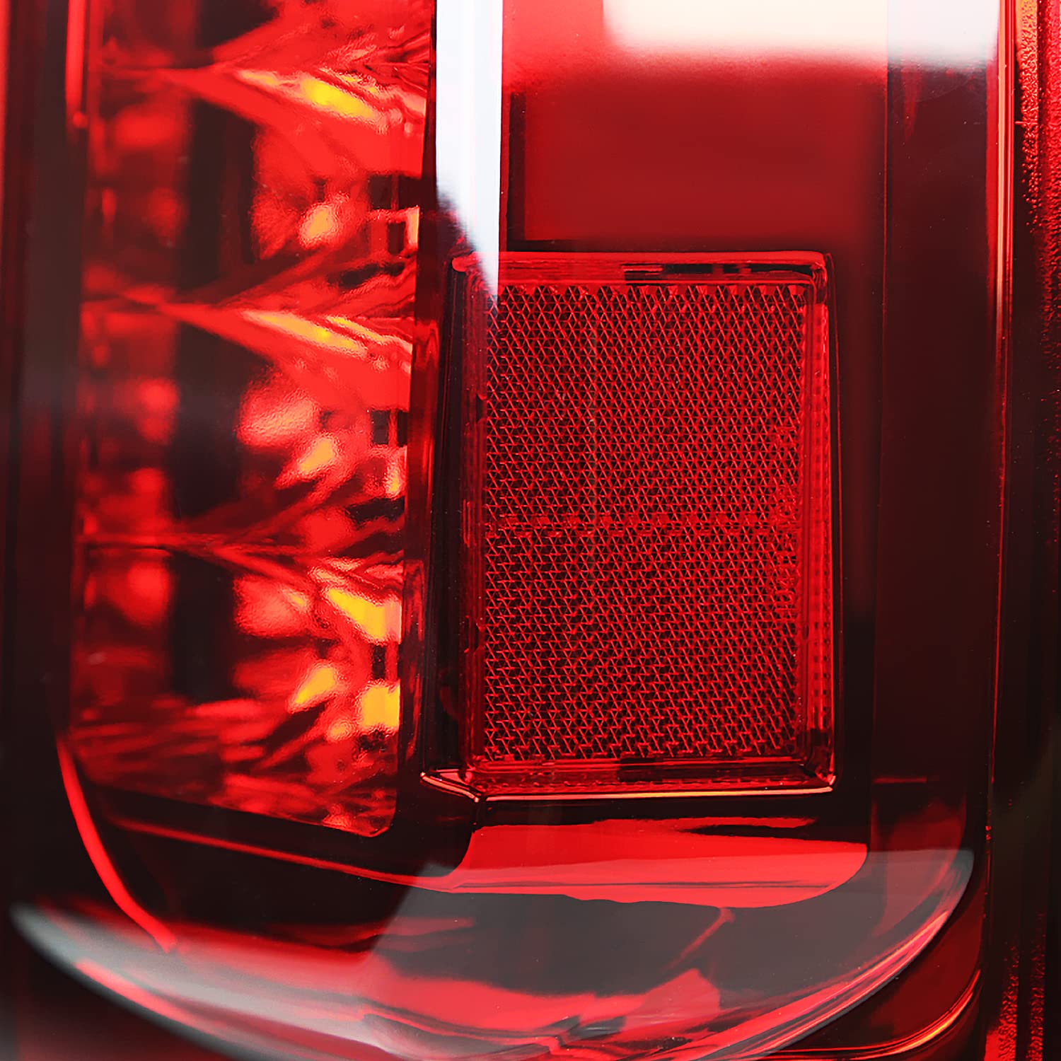 Spec-D Tuning Red Clear LED Tail Lights for 2005-2015 Nissan Armada - Left & Right Pair Assembly - Enhanced Visibility & Style for Night Driving & Custom Car Upgrades