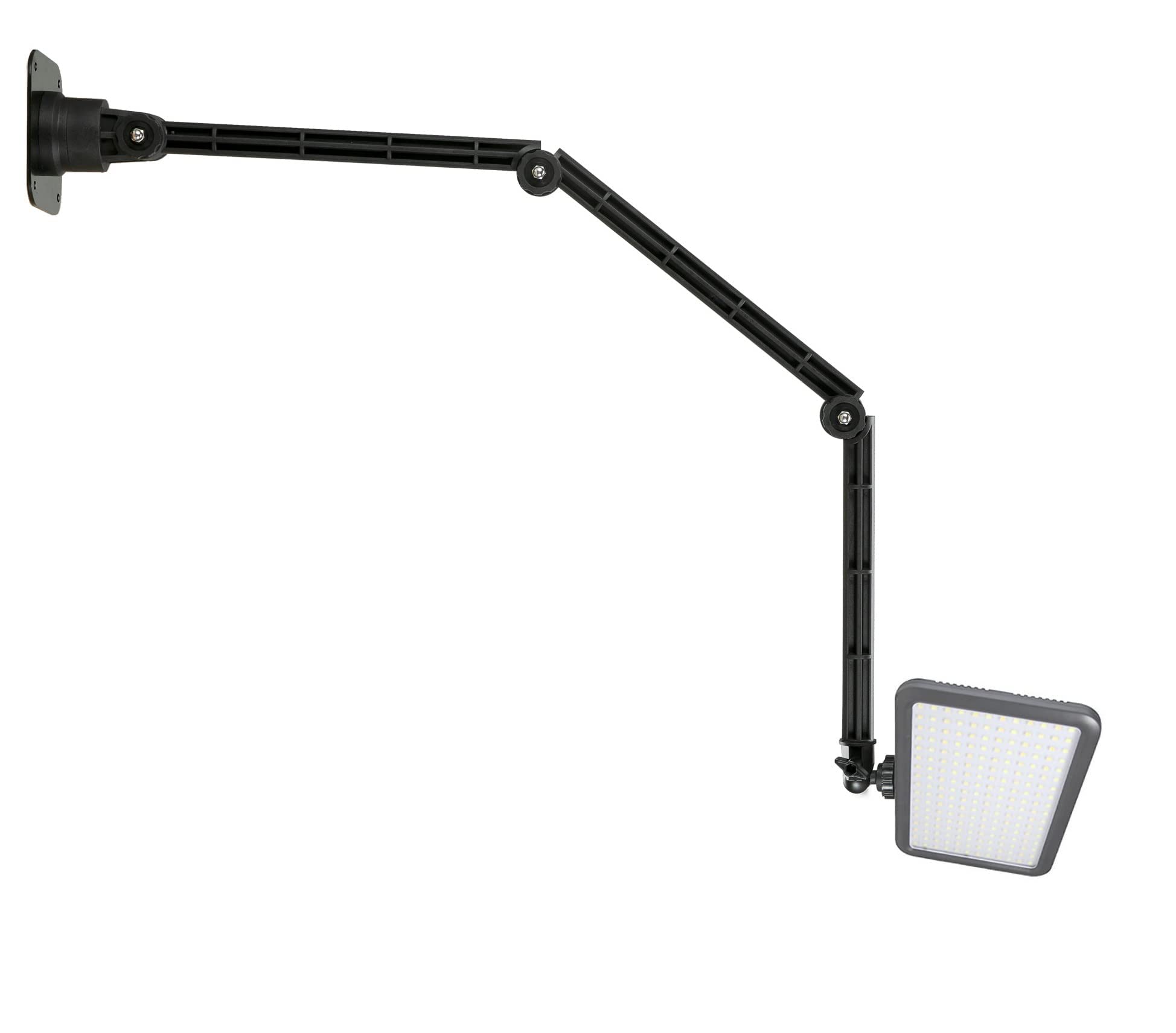 Universal Video Light Wall Mount Stand Holder for Ring Lights, RGB Lights & Photography Lamps - Perfect for Studio, YouTube & Live Streaming Setup