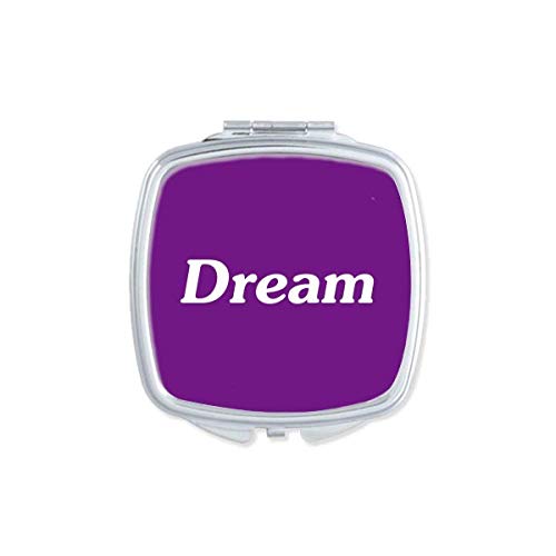 DIYthinker Inspirational Quote Pocket Mirror - Double Sided Compact Makeup Mirror with Motivational Sayings, Perfect for Travel, Purse & Daily Encouragement