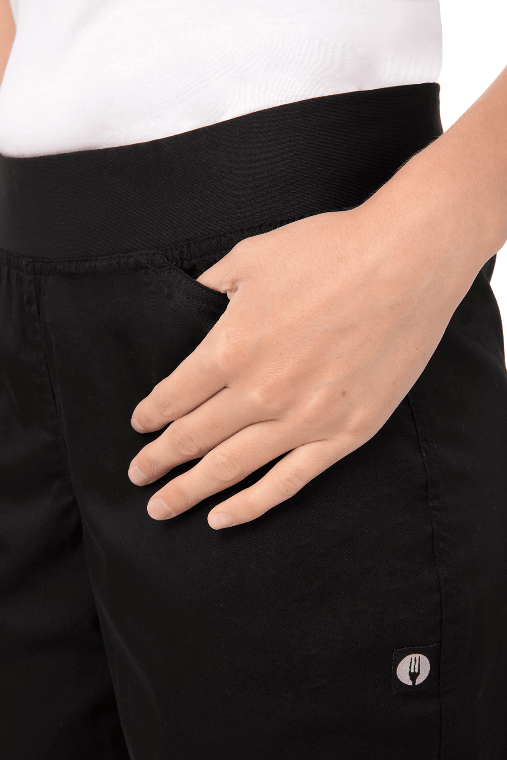 Chef Works Women's Lightweight Slim Fit Chef Pants - Professional Kitchen Workwear for Cooking, Baking & Food Service