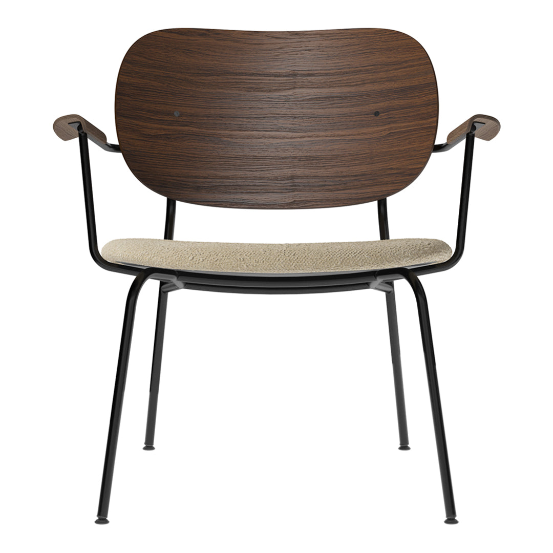 Co Lounge Chair - Upholstered Seat for Living Room, Bedroom & Office - Comfortable Modern Accent Chair for Relaxing, Reading & Lounging