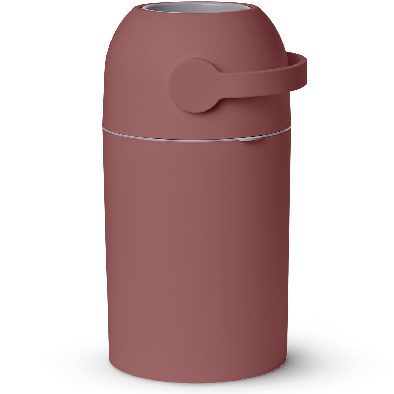 Magic Baby Diaper Pail with OdorLock Technology - Hands-Free Disposal System, Works with Any Trash Bags, Includes 4 Refill Rolls (Clay) - Perfect for Nursery, Baby Room & Diaper Changing Stations