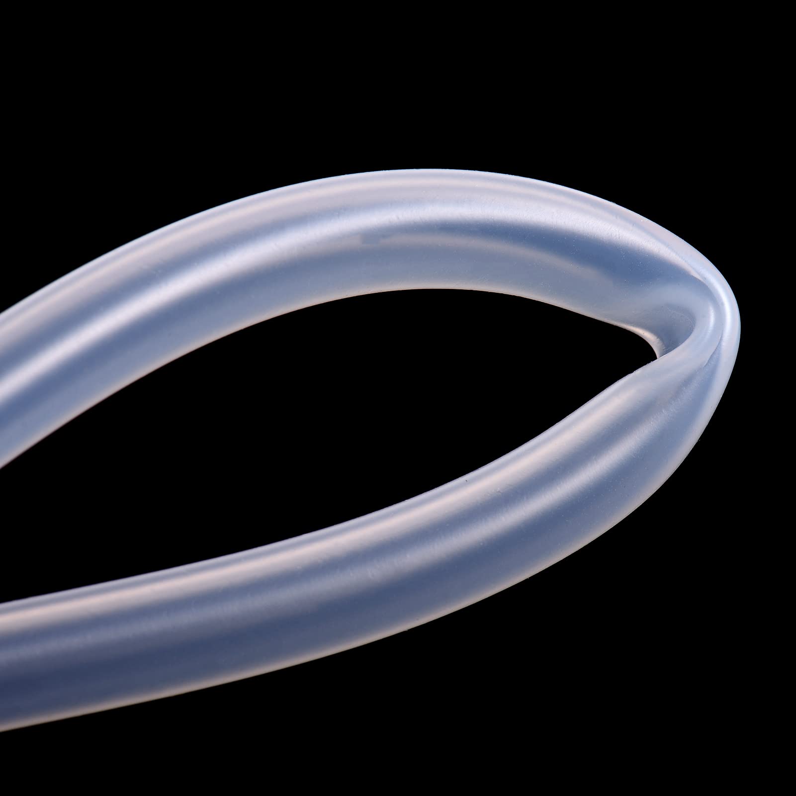 Food Grade Silicone Tubing - 6.4mm ID Peristaltic Pump Hose, Flexible Rubber Tube for Home Brewing Beer, Aquarium Air Pump, Liquid Transfer | Durable & Safe for Beverage, Medical & Lab Use