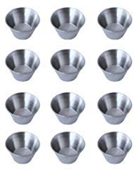 Stainless Steel Condiment Cups 2.5 oz (144-Pack) - Small Ramekins for Sauces, Dips & Dressings | Perfect for Restaurants, Catering & Home Kitchen Use