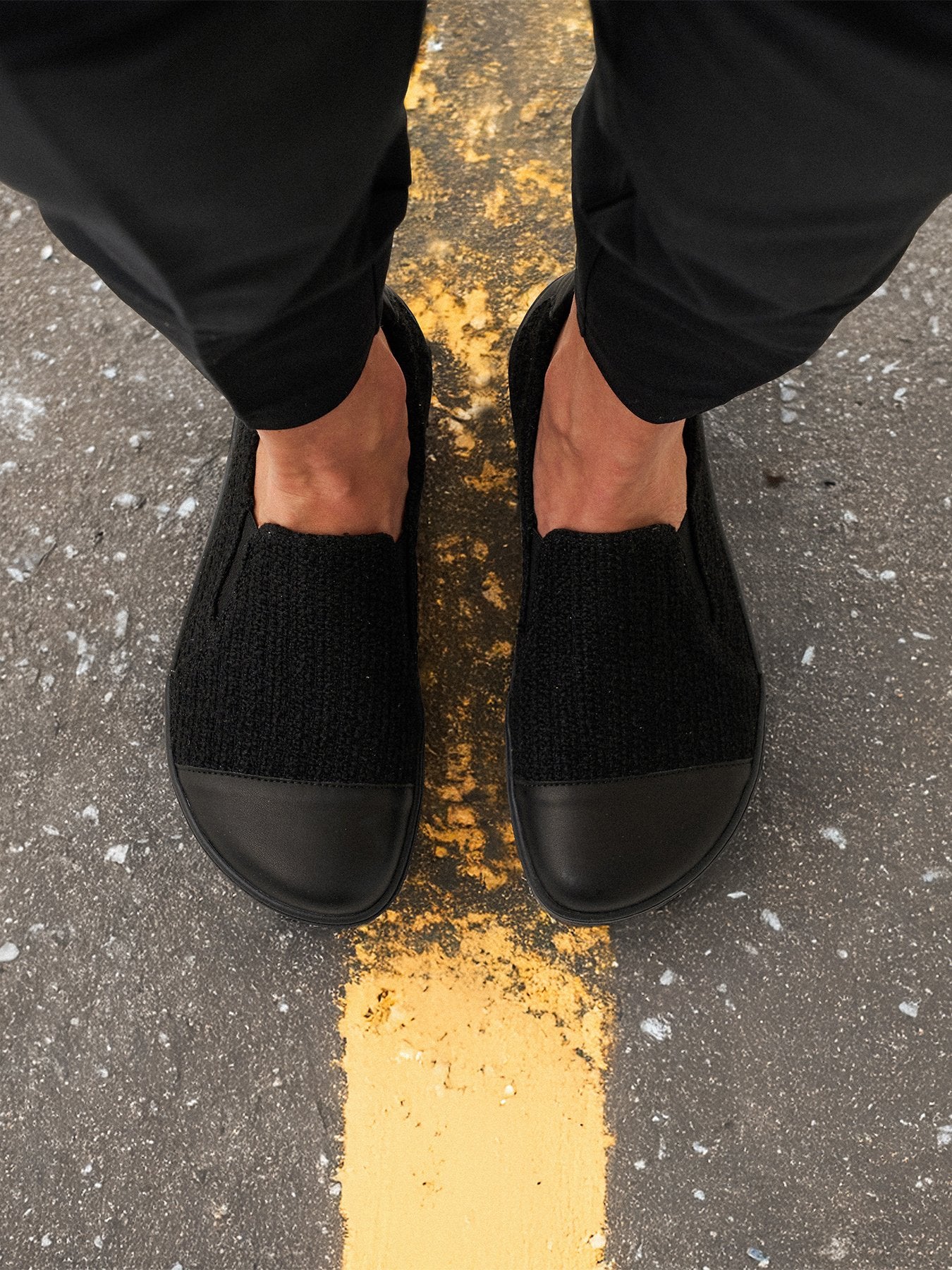 Barefoot Slip-On Shoes for Women & Men - Be Lenka Breeze All Black | Minimalist Comfort for Walking, Running & Everyday Wear