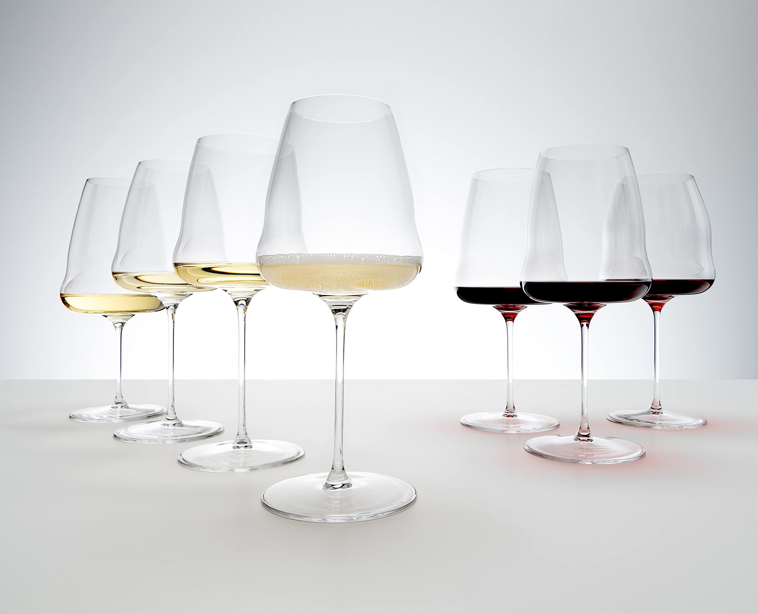Riedel Winewings Tasting Set - Premium Crystal Wine Glasses for Red & White Wine Tasting - Perfect for Wine Enthusiasts, Sommeliers & Home Entertaining