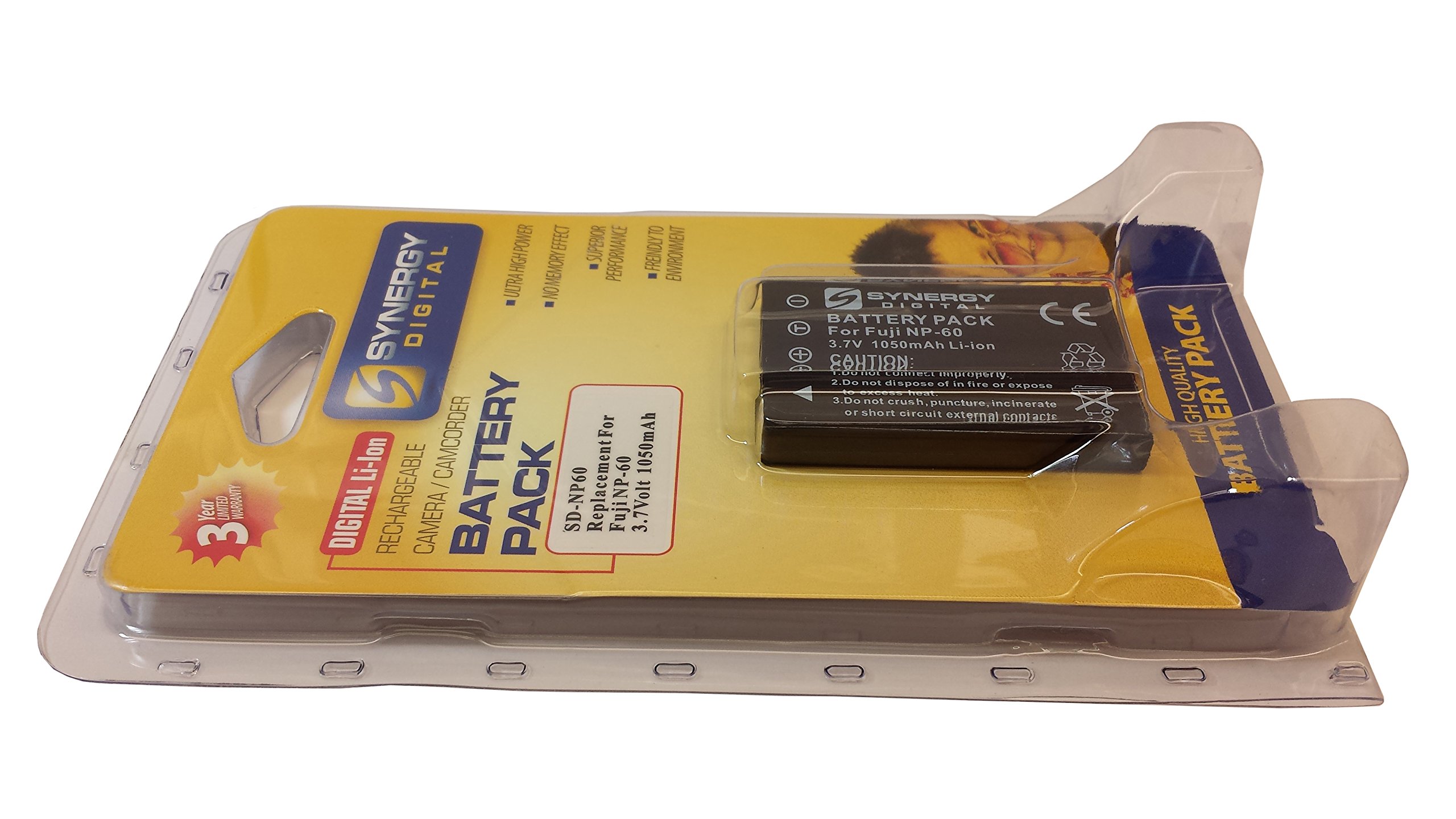 Synergy Digital Camera Accessory Kit - SDNP60 Battery & SDM-143 Charger for Kodak DX7361GF - Perfect for Travel Photography
