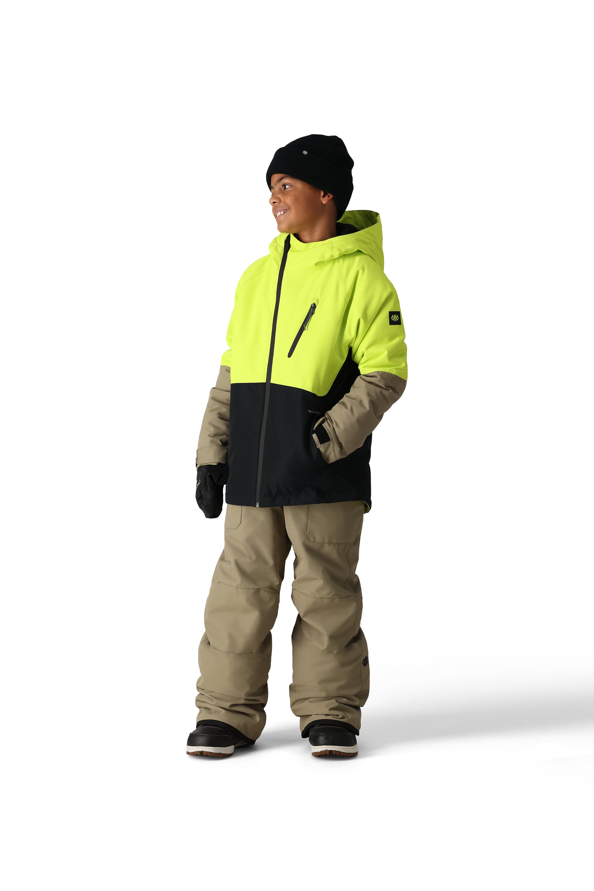 686 Boys' Hydra Insulated Jacket 2025 - Waterproof Winter Coat for Kids | Warm Snow Jacket for Boys Outdoor Activities, Skiing & Snowboarding