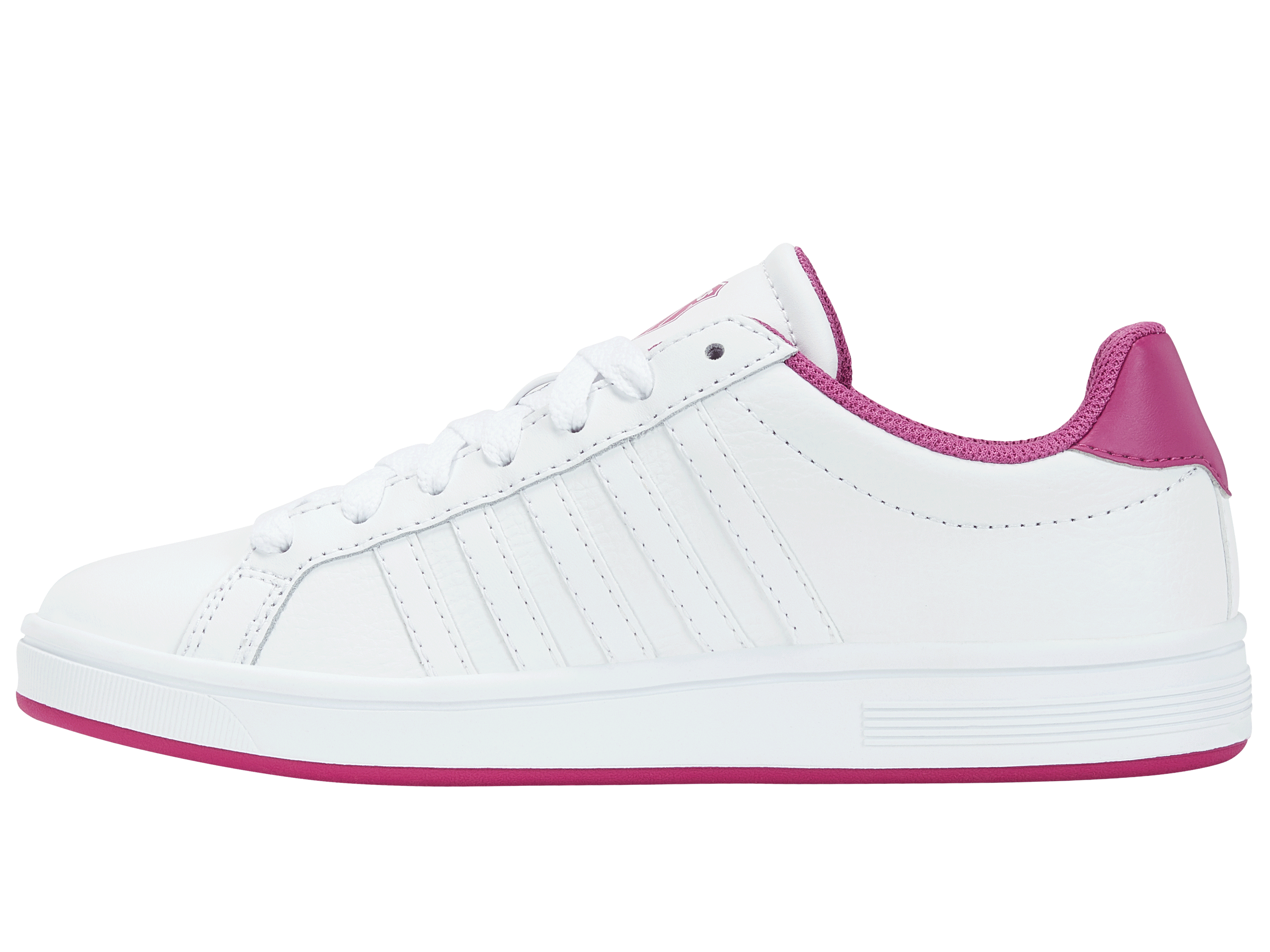 Nike Court Tiebreak Tennis Shoes 165 M - White/Festival Fuchsia | Women's Lightweight Tennis Sneakers for Court & Casual Wear