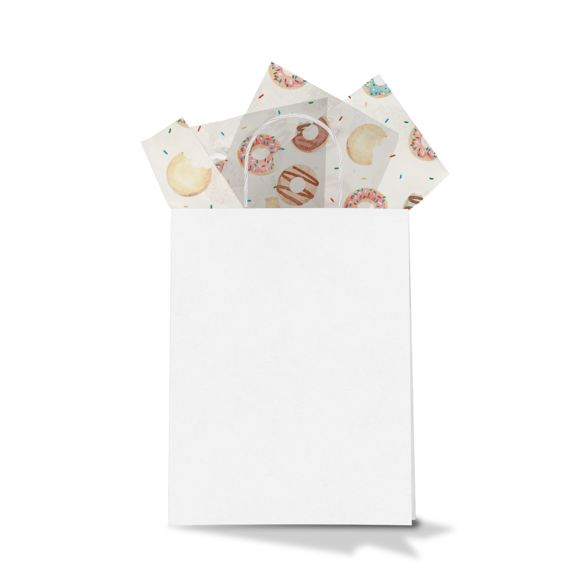 Colorful Donut Tissue Paper for Gift Wrapping - Perfect for Birthday Parties, Baby Showers & DIY Craft Projects
