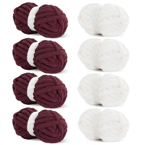 4Cream+4 Wine Red