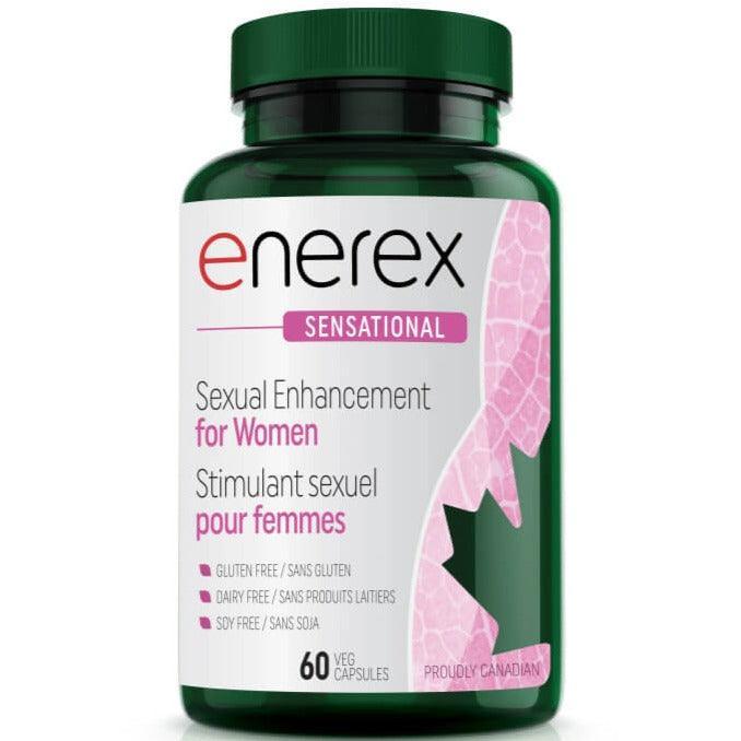 Enerex Sensational For Women - 60 Veggie Capsules | Hormone Balance & Menopause Support Supplement | Natural Relief for Hot Flashes, Mood Swings & Sleep Issues | Vegan, Non-GMO, Gluten-Free | Daily Wellness for Women Over 40