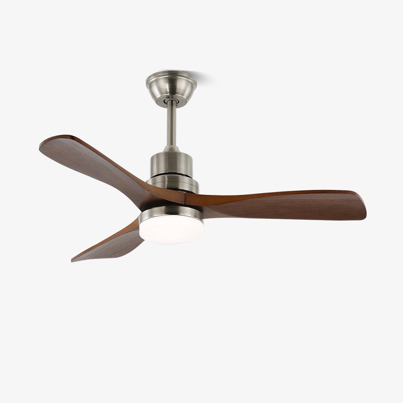 Breeze Master 48/52 Inch Wooden Ceiling Fan with Light Kit - Perfect for Living Room, Bedroom, and Outdoor Patio Cooling