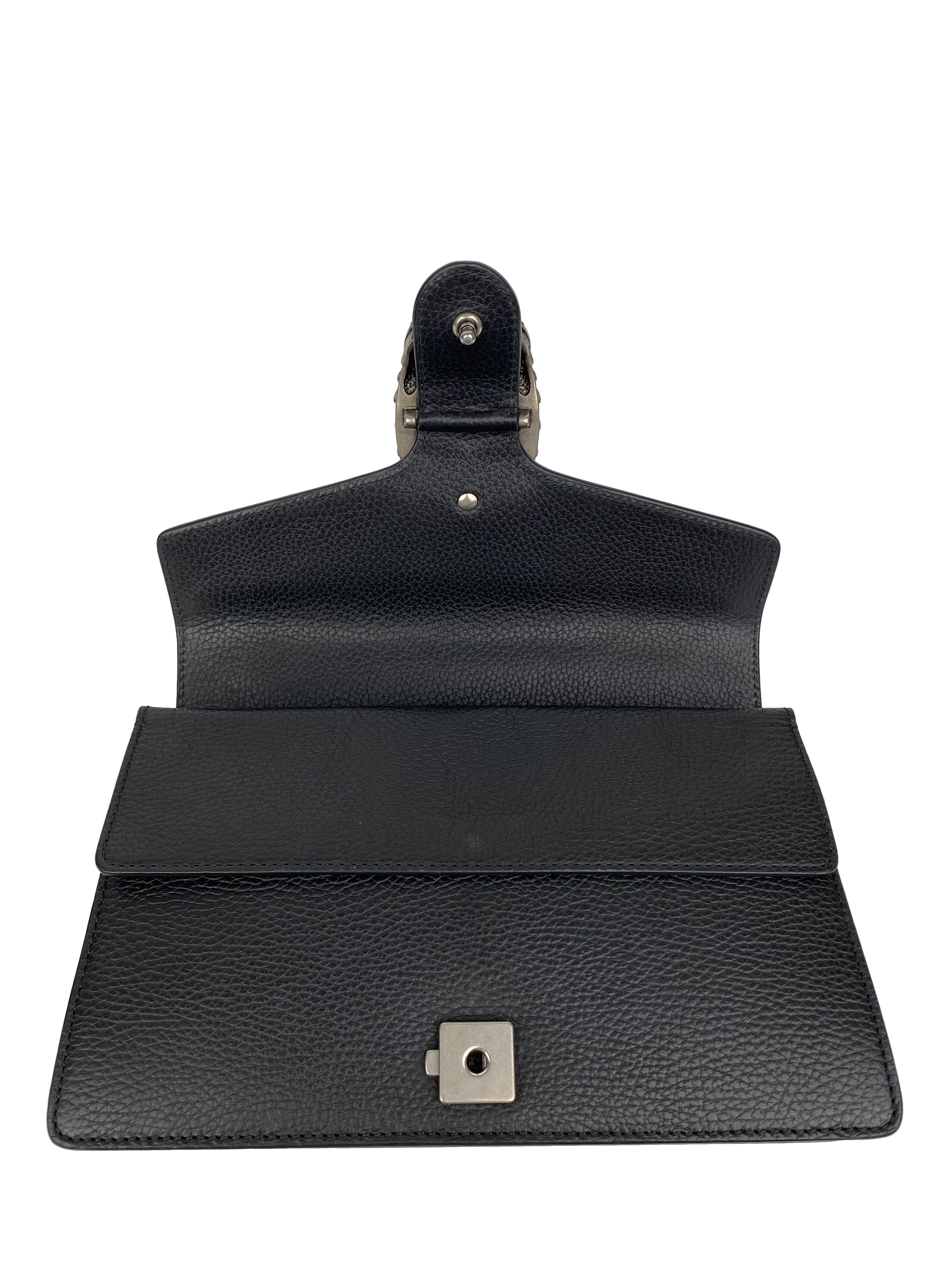 Gucci Small Black Dionysus Bag - Luxury Shoulder Bag for Women, Perfect for Parties, Dates & Evening Events