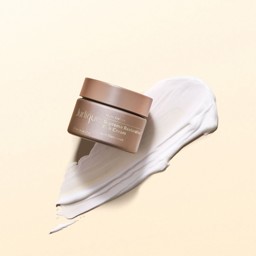 Nutri Define Supreme Restorative Rich Cream - Anti-Aging Face Moisturizer for Dry Skin with Hyaluronic Acid & Collagen - Perfect for Night Skincare Routine & Daily Hydration