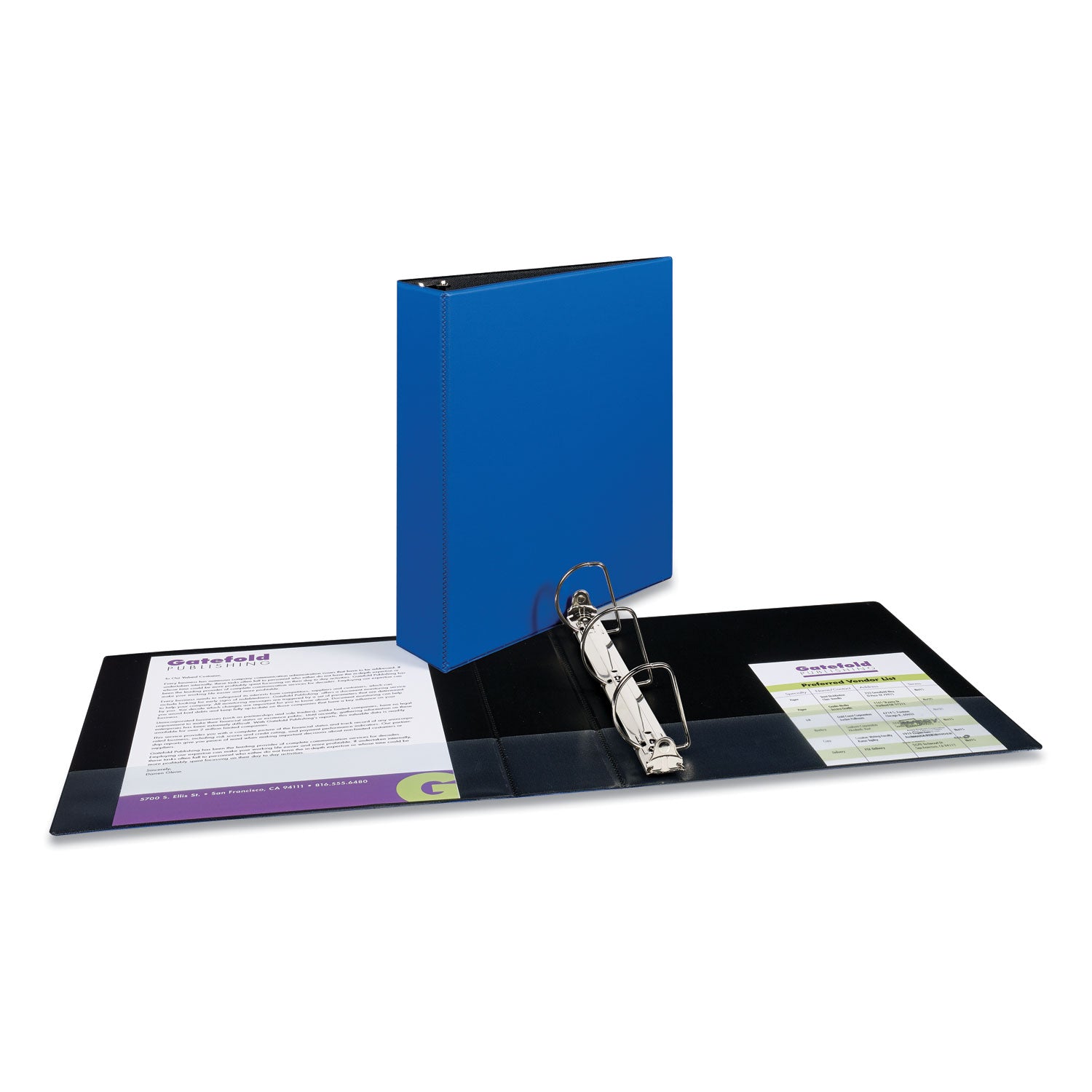 Avery® Durable 3-Ring Binder with DuraHinge™ Technology - 2